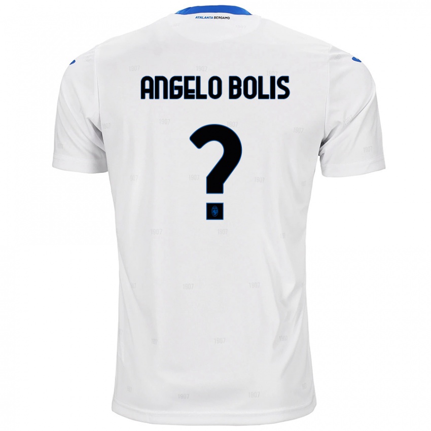 Kinderen Tommaso Angelo Bolis #0 Wit Uitshirt Uittenue 2024/25 T-Shirt