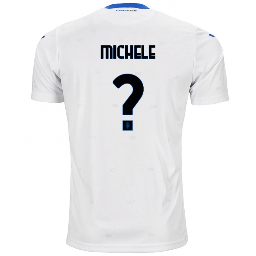 Kinderen Michele Rinaldi #0 Wit Uitshirt Uittenue 2024/25 T-Shirt