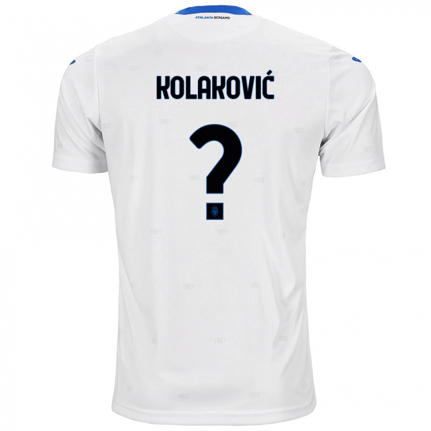 Kinderen Vinko Kolaković #0 Wit Uitshirt Uittenue 2024/25 T-Shirt