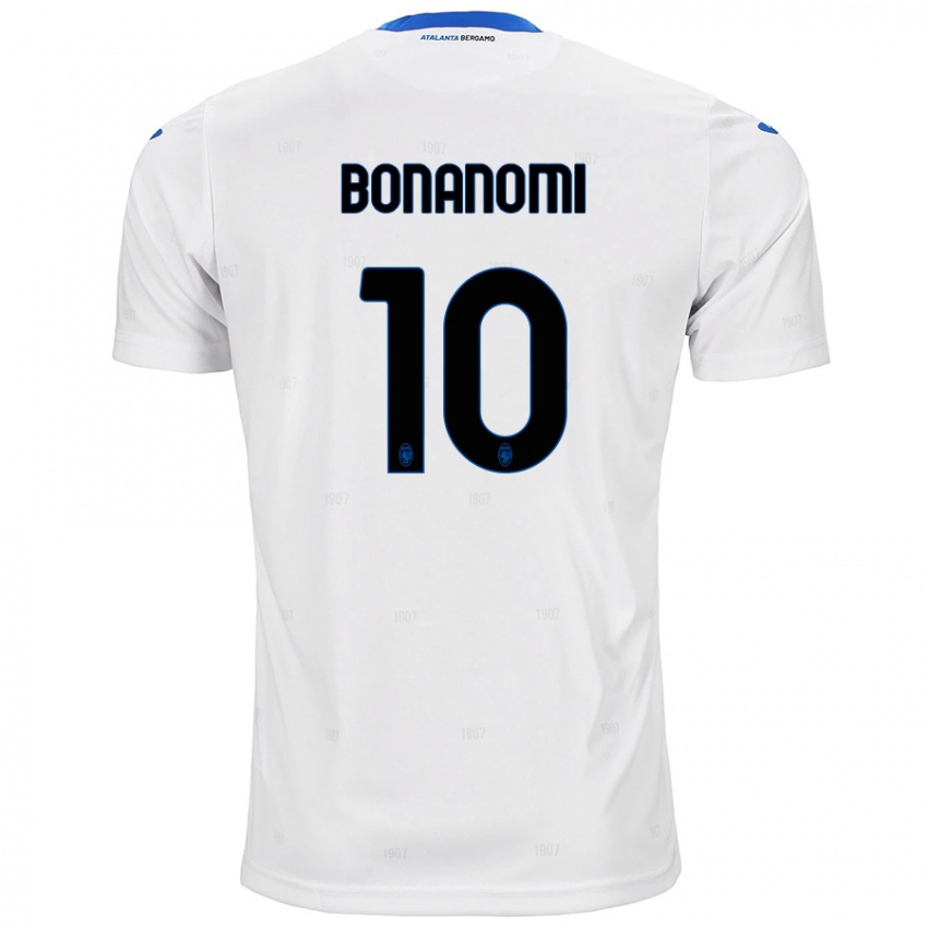 Kinderen Andrea Bonanomi #10 Wit Uitshirt Uittenue 2024/25 T-Shirt