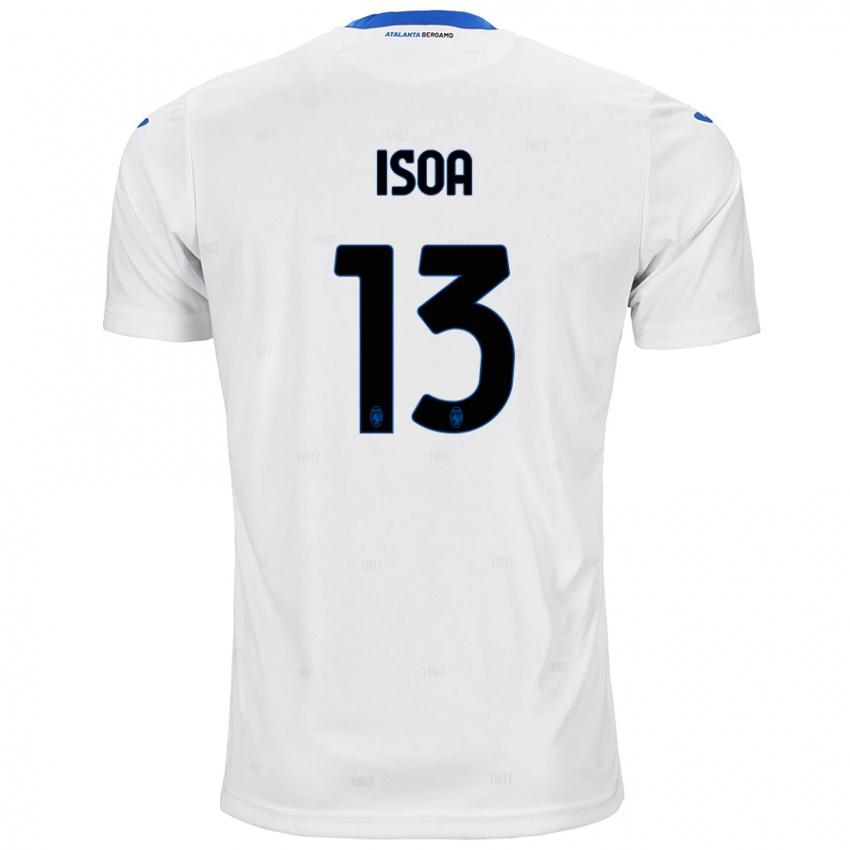 Kinderen Isaac Isoa #13 Wit Uitshirt Uittenue 2024/25 T-Shirt