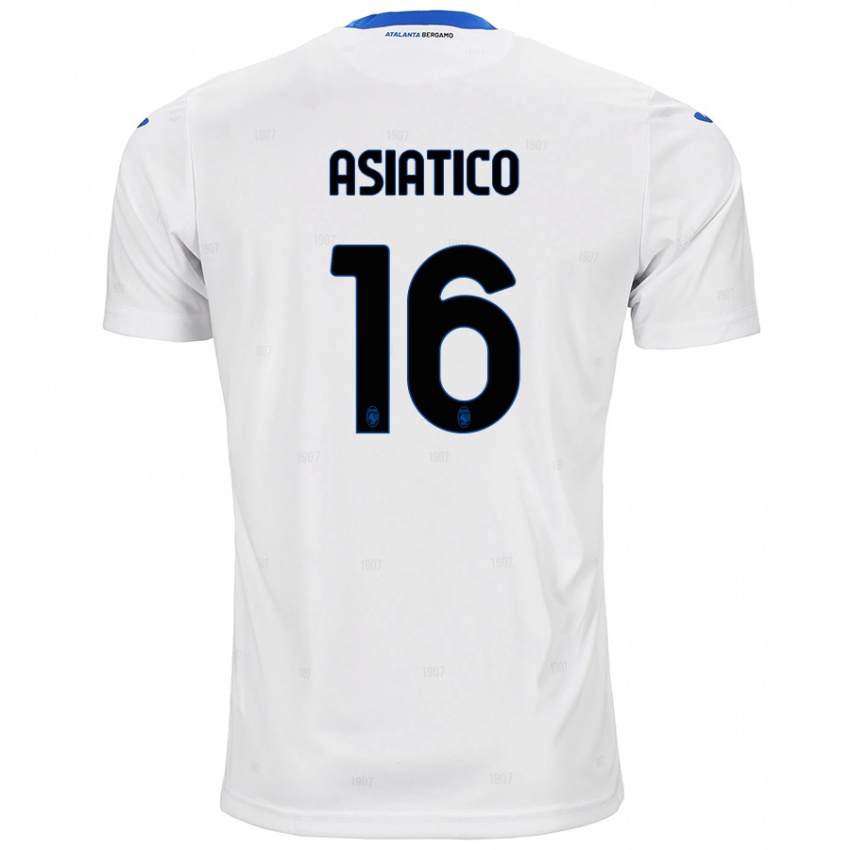 Kinderen Pietro Asiatico #16 Wit Uitshirt Uittenue 2024/25 T-Shirt