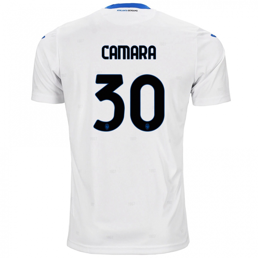 Kinderen Henry Camara #30 Wit Uitshirt Uittenue 2024/25 T-Shirt