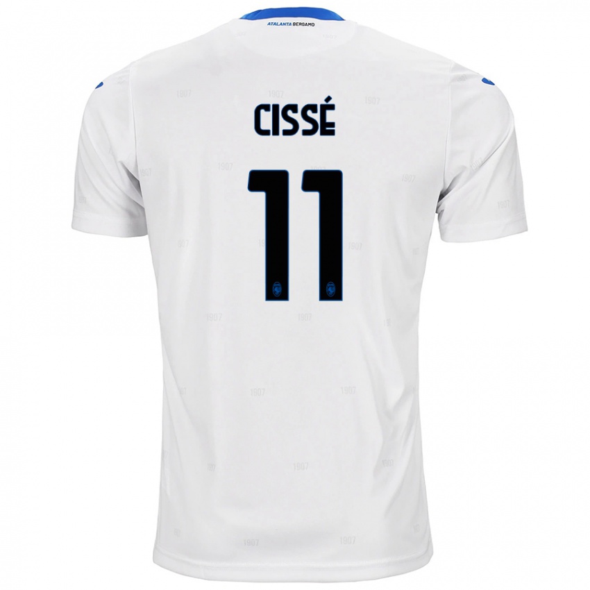 Kinderen Moustapha Cissé #11 Wit Uitshirt Uittenue 2024/25 T-Shirt