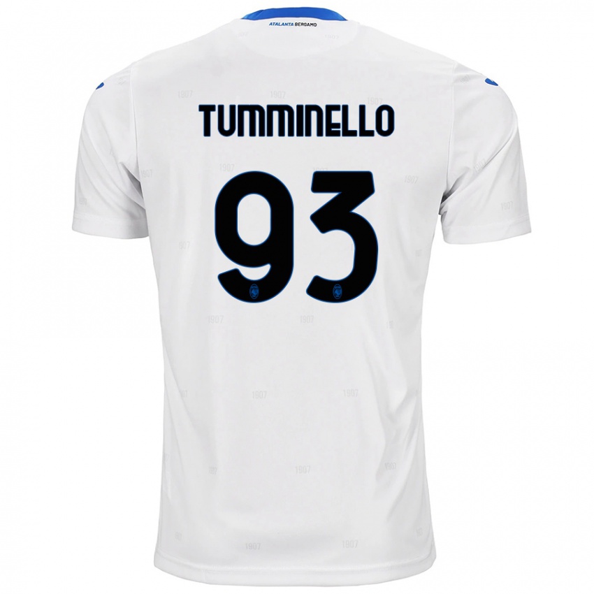 Kinderen Marco Tumminello #93 Wit Uitshirt Uittenue 2024/25 T-Shirt