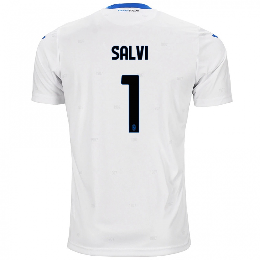 Kinderen Margherita Salvi #1 Wit Uitshirt Uittenue 2024/25 T-Shirt