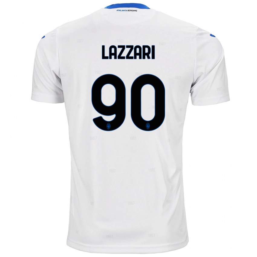 Kinderen Ilaria Lazzari #90 Wit Uitshirt Uittenue 2024/25 T-Shirt