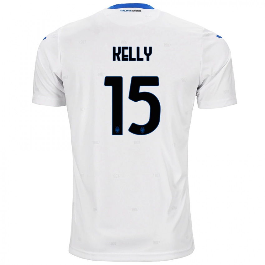 Kinderen Maegan Kelly #15 Wit Uitshirt Uittenue 2024/25 T-Shirt