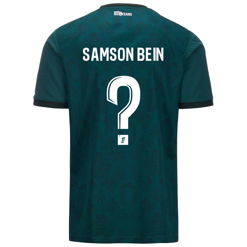 Kinderen Sirak Samson Bein #0 Donkergroen Uitshirt Uittenue 2024/25 T-Shirt