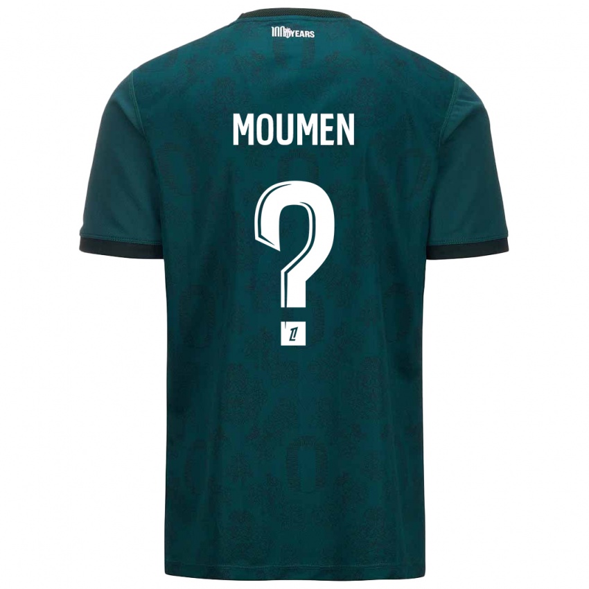 Kinderen Jebril Moumen #0 Donkergroen Uitshirt Uittenue 2024/25 T-Shirt