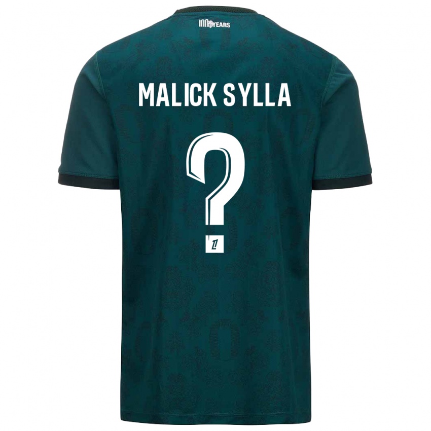 Kinderen Malick Sylla #0 Donkergroen Uitshirt Uittenue 2024/25 T-Shirt