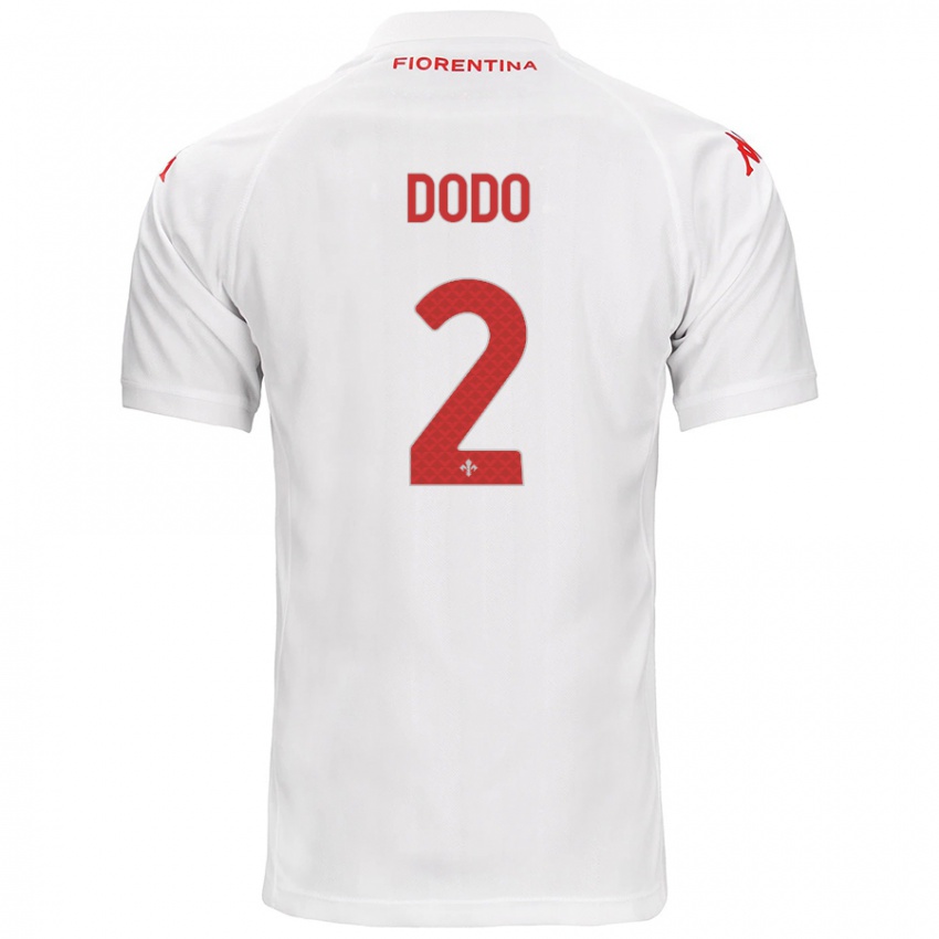 Kinderen Dodô #2 Wit Uitshirt Uittenue 2024/25 T-Shirt