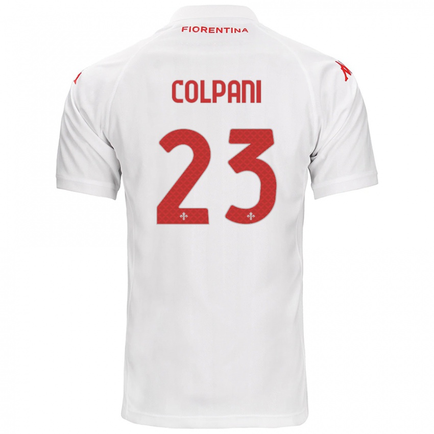 Kinderen Andrea Colpani #23 Wit Uitshirt Uittenue 2024/25 T-Shirt