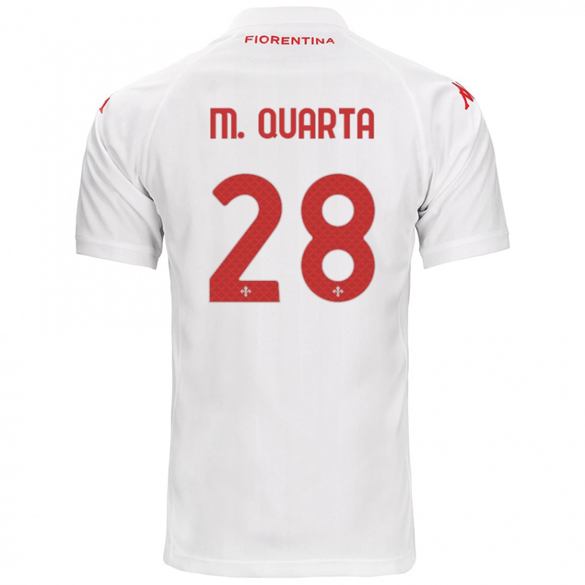 Kinderen Lucas Martínez Quarta #28 Wit Uitshirt Uittenue 2024/25 T-Shirt