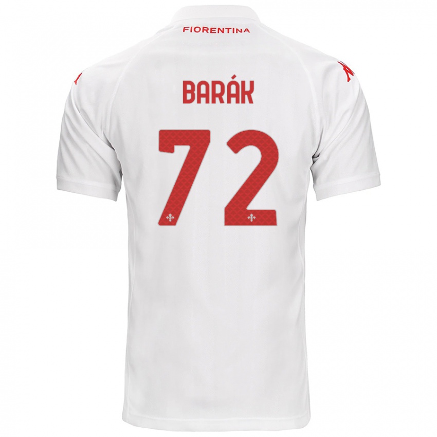 Kinderen Antonin Barak #72 Wit Uitshirt Uittenue 2024/25 T-Shirt