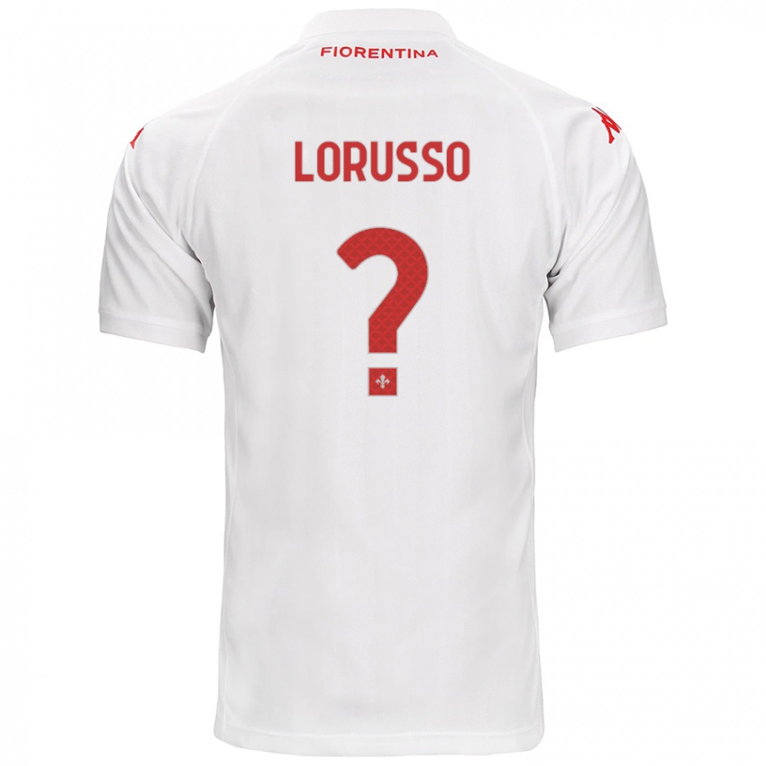 Kinderen Angelo Lorusso #0 Wit Uitshirt Uittenue 2024/25 T-Shirt