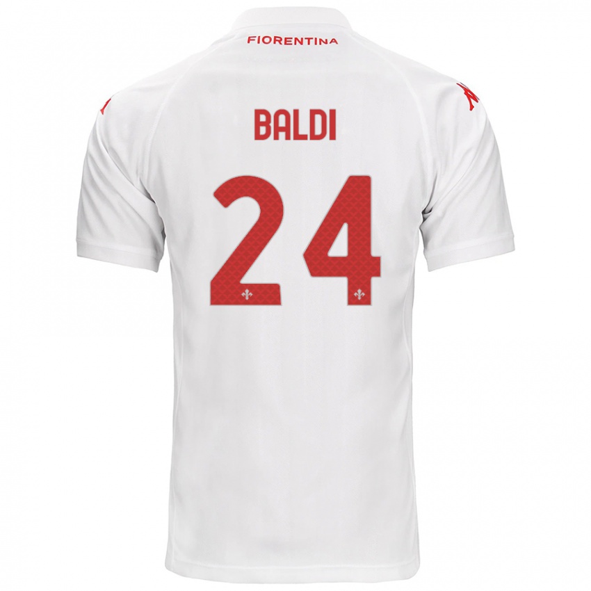 Kinderen Rachele Baldi #24 Wit Uitshirt Uittenue 2024/25 T-Shirt