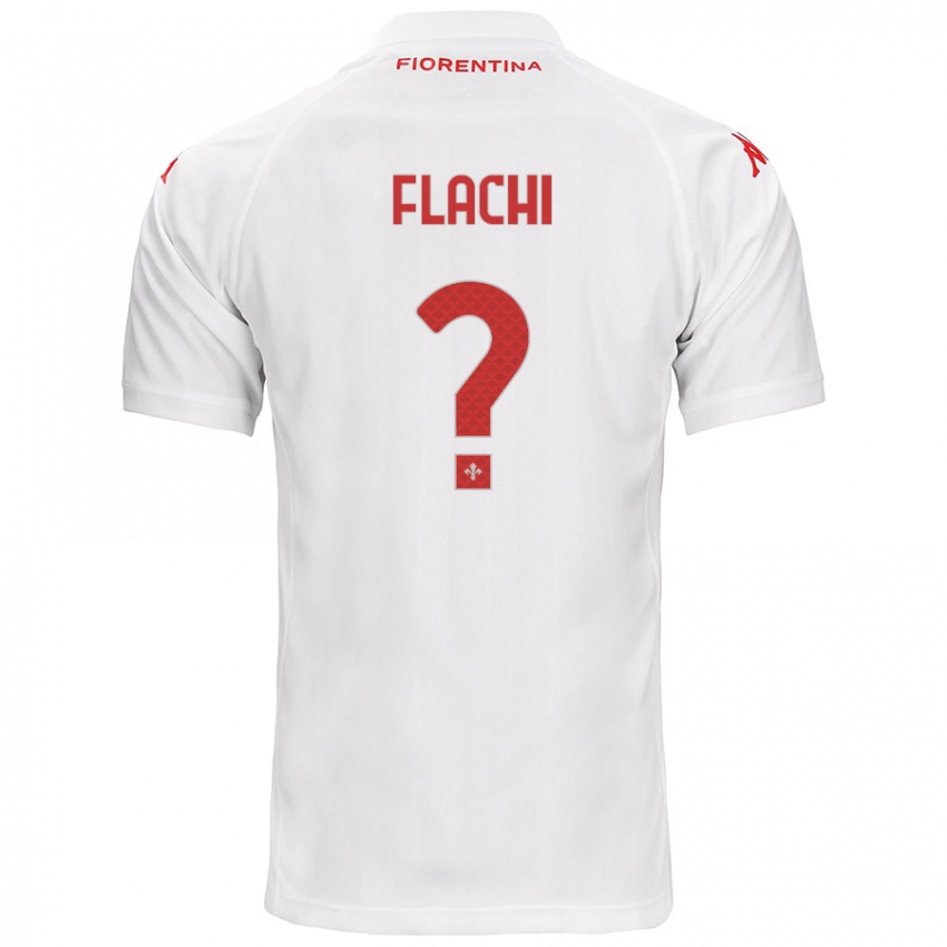 Kinderen Tommaso Flachi #0 Wit Uitshirt Uittenue 2024/25 T-Shirt