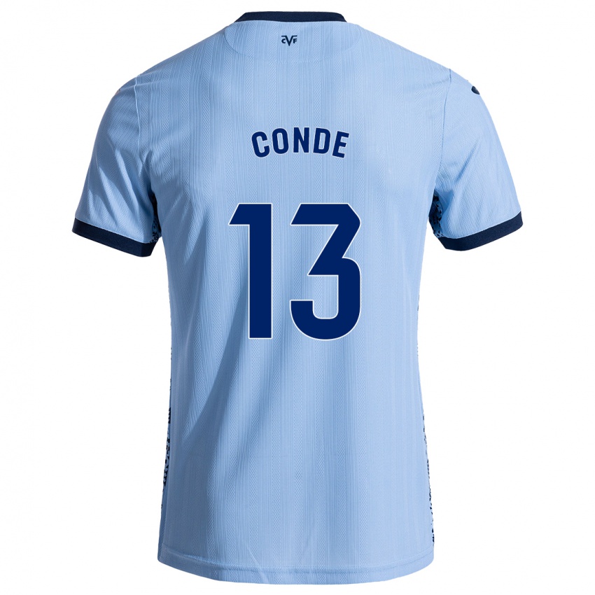 Kinderen Diego Conde #13 Hemelsblauw Uitshirt Uittenue 2024/25 T-Shirt