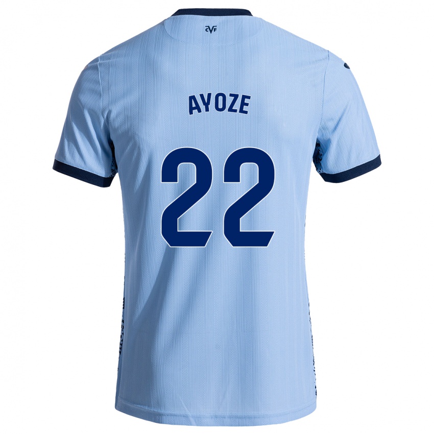 Kinderen Ayoze Pérez #22 Hemelsblauw Uitshirt Uittenue 2024/25 T-Shirt