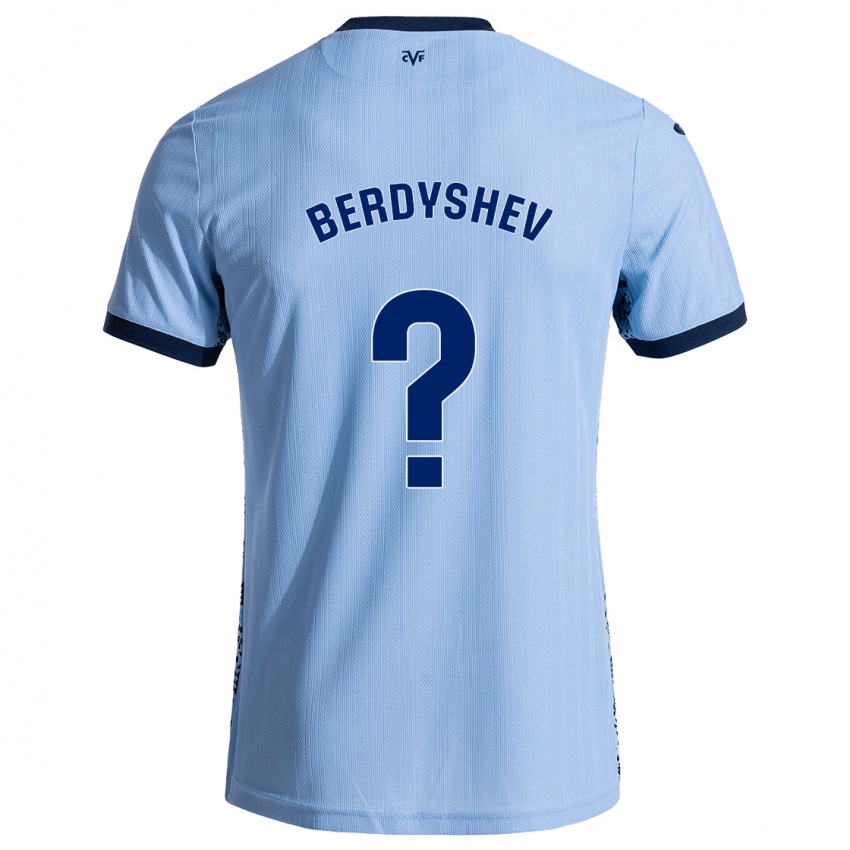 Kinderen Tikhon Berdyshev #0 Hemelsblauw Uitshirt Uittenue 2024/25 T-Shirt