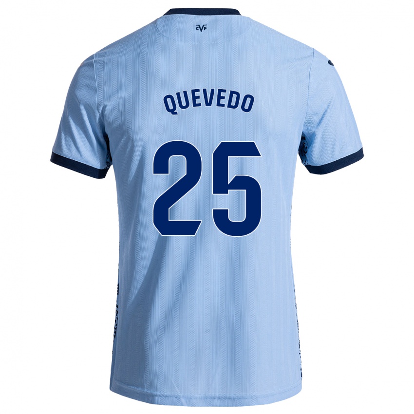 Kinderen Alex Quevedo #25 Hemelsblauw Uitshirt Uittenue 2024/25 T-Shirt