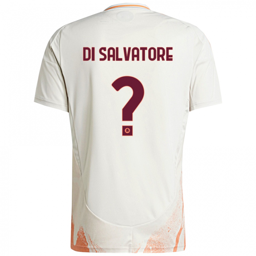 Kinderen Diego Di Salvatore #0 Crème Wit Oranje Uitshirt Uittenue 2024/25 T-Shirt