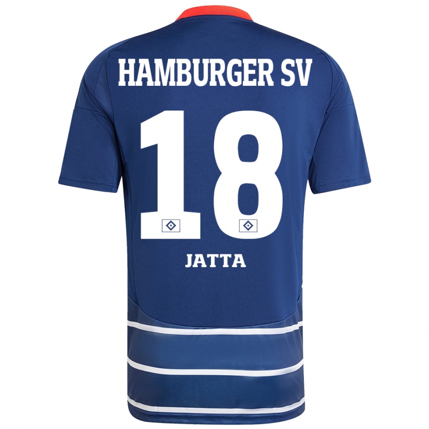 Kinderen Bakery Jatta #18 Donkerblauw Uitshirt Uittenue 2024/25 T-Shirt