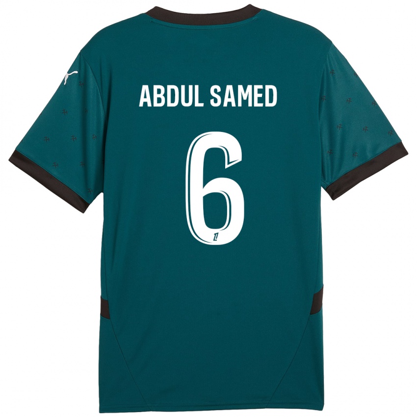 Kinderen Salis Abdul Samed #6 Donkergroen Uitshirt Uittenue 2024/25 T-Shirt