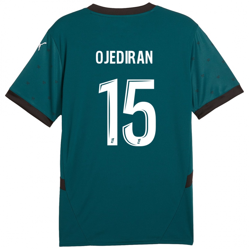 Kinderen Hamzat Ojediran #15 Donkergroen Uitshirt Uittenue 2024/25 T-Shirt