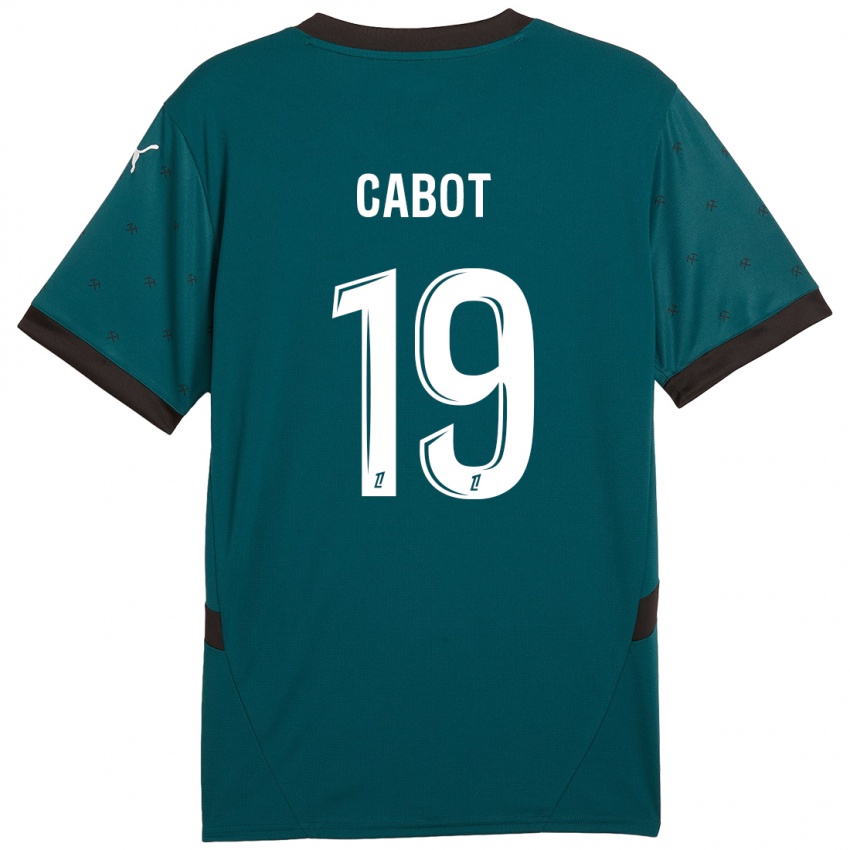 Kinderen Jimmy Cabot #19 Donkergroen Uitshirt Uittenue 2024/25 T-Shirt