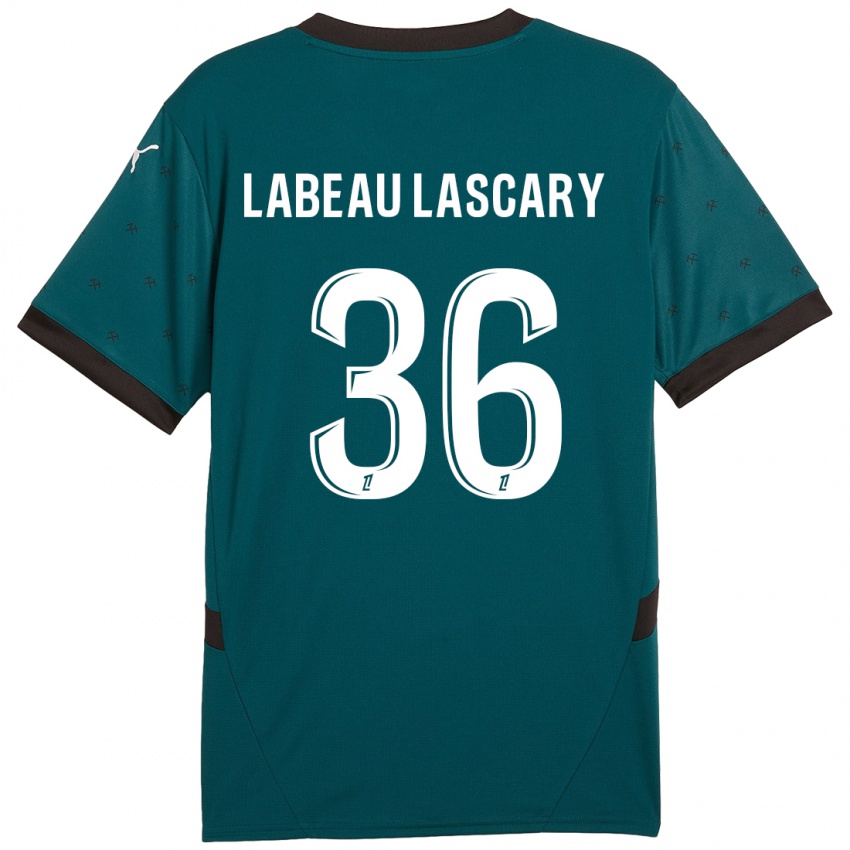 Kinderen Rémy Labeau Lascary #36 Donkergroen Uitshirt Uittenue 2024/25 T-Shirt