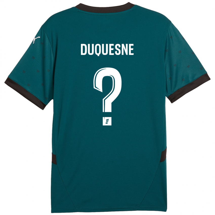 Kinderen Elsa Duquesne #0 Donkergroen Uitshirt Uittenue 2024/25 T-Shirt