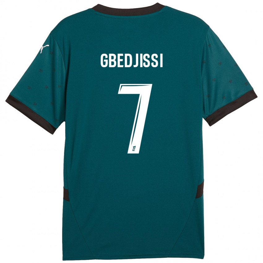 Kinderen Aude Gbedjissi #7 Donkergroen Uitshirt Uittenue 2024/25 T-Shirt