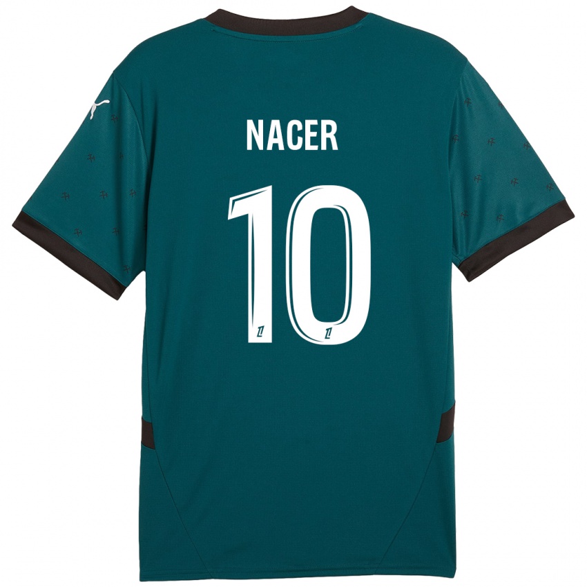 Kinderen Myriem Nacer #10 Donkergroen Uitshirt Uittenue 2024/25 T-Shirt