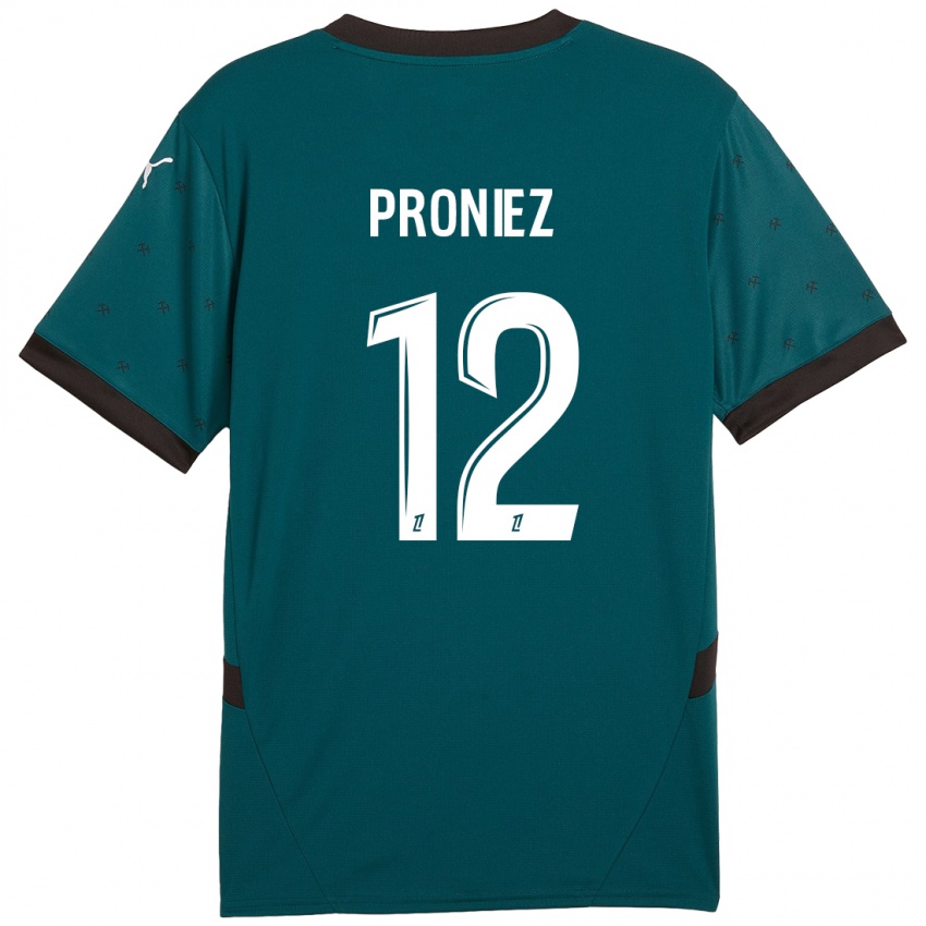 Kinderen Fany Proniez #12 Donkergroen Uitshirt Uittenue 2024/25 T-Shirt