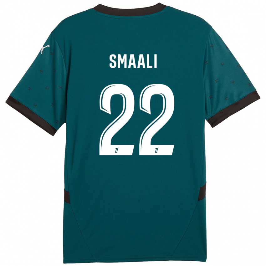 Kinderen Emma Smaali #22 Donkergroen Uitshirt Uittenue 2024/25 T-Shirt