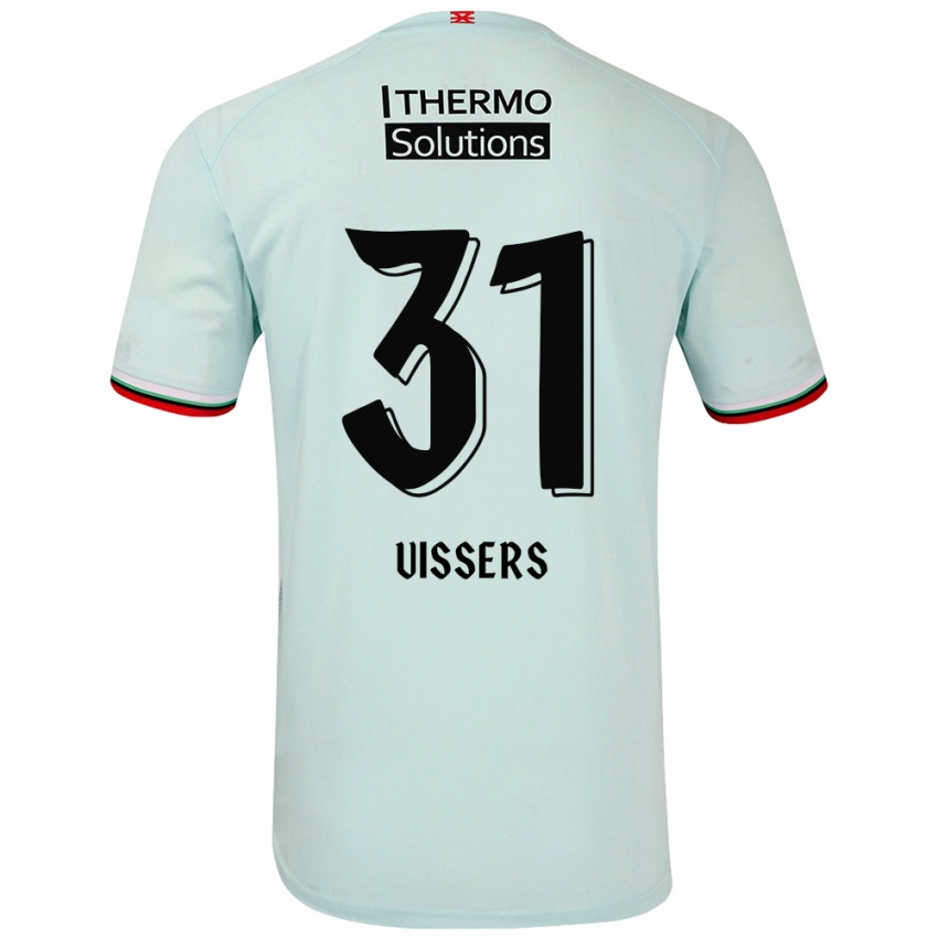 Kinderen Kiki Vissers #31 Lichtgroen Uitshirt Uittenue 2024/25 T-Shirt