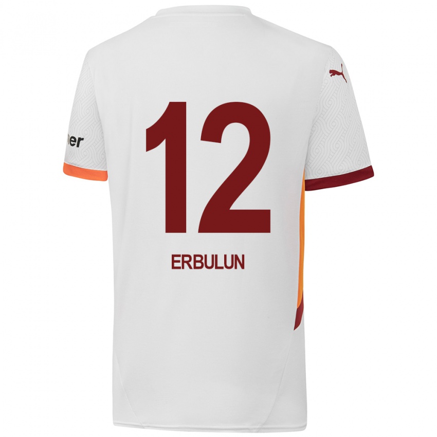 Kinderen Helin Erbulun #12 Wit Geel Rood Uitshirt Uittenue 2024/25 T-Shirt