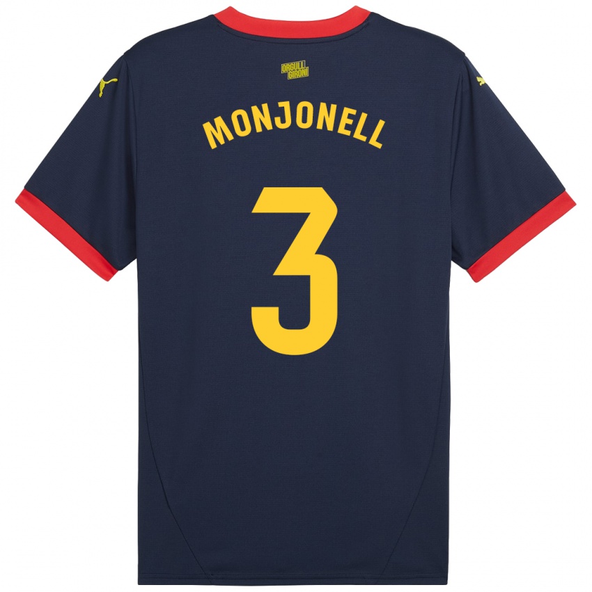 Kinderen Eric Monjonell #3 Marineblauw Uitshirt Uittenue 2024/25 T-Shirt