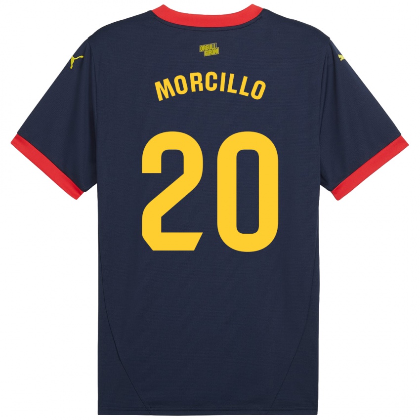 Kinderen Luis Morcillo #20 Marineblauw Uitshirt Uittenue 2024/25 T-Shirt