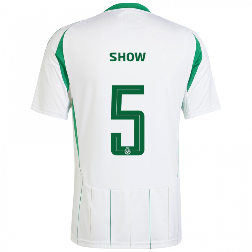 Kinderen Show #5 Witgroen Uitshirt Uittenue 2024/25 T-Shirt