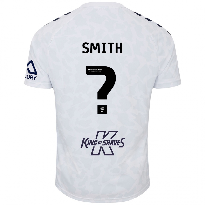 Kinderen Jayden Smith #0 Wit Uitshirt Uittenue 2024/25 T-Shirt