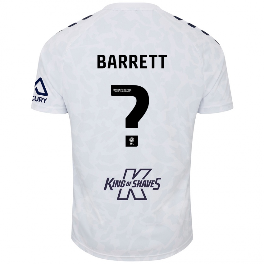 Kinderen Marlow Barrett #0 Wit Uitshirt Uittenue 2024/25 T-Shirt