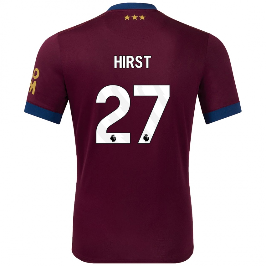 Kinderen George Hirst #27 Bruin Uitshirt Uittenue 2024/25 T-Shirt