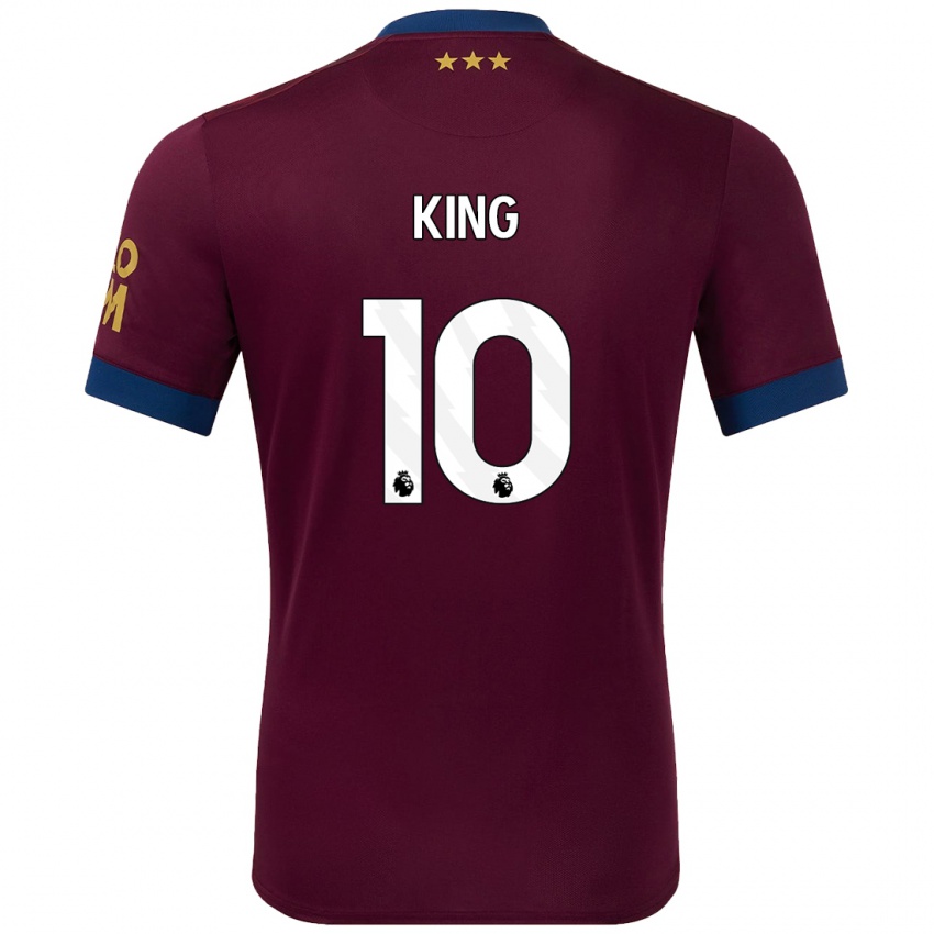 Kinderen Eloise King #10 Bruin Uitshirt Uittenue 2024/25 T-Shirt