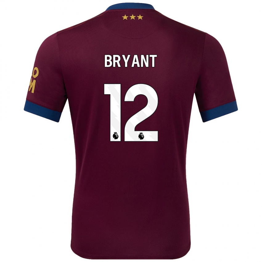 Kinderen Issy Bryant #12 Bruin Uitshirt Uittenue 2024/25 T-Shirt