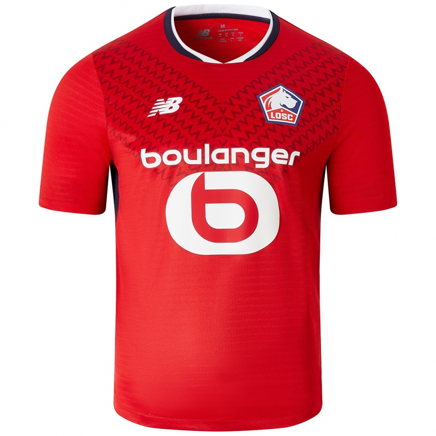 Heren Adam Ounas #11 Rood Wit Thuisshirt Thuistenue 2024/25 T-Shirt