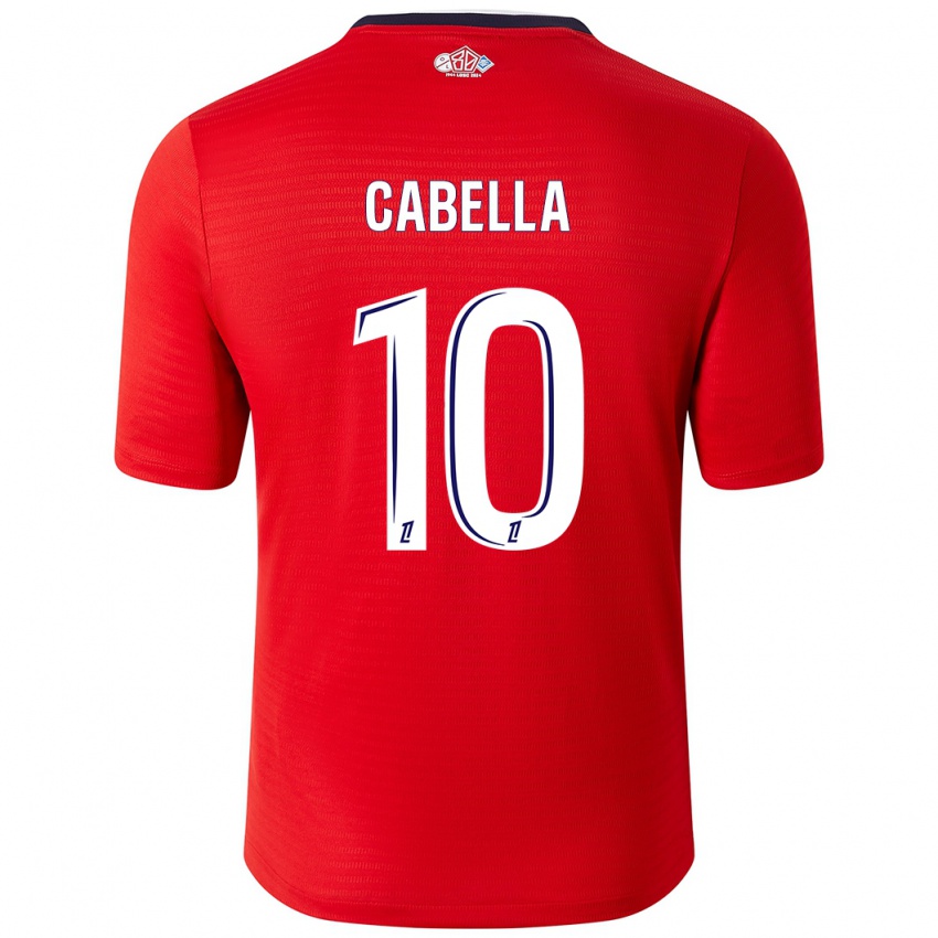 Heren Remy Cabella #10 Rood Wit Thuisshirt Thuistenue 2024/25 T-Shirt