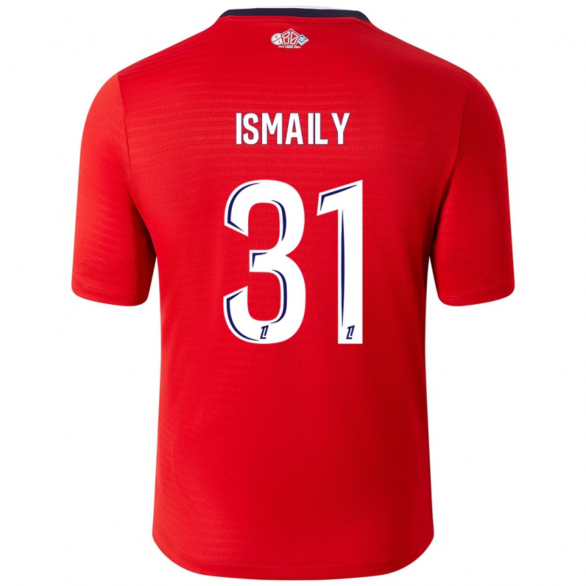 Heren Ismaily #31 Rood Wit Thuisshirt Thuistenue 2024/25 T-Shirt